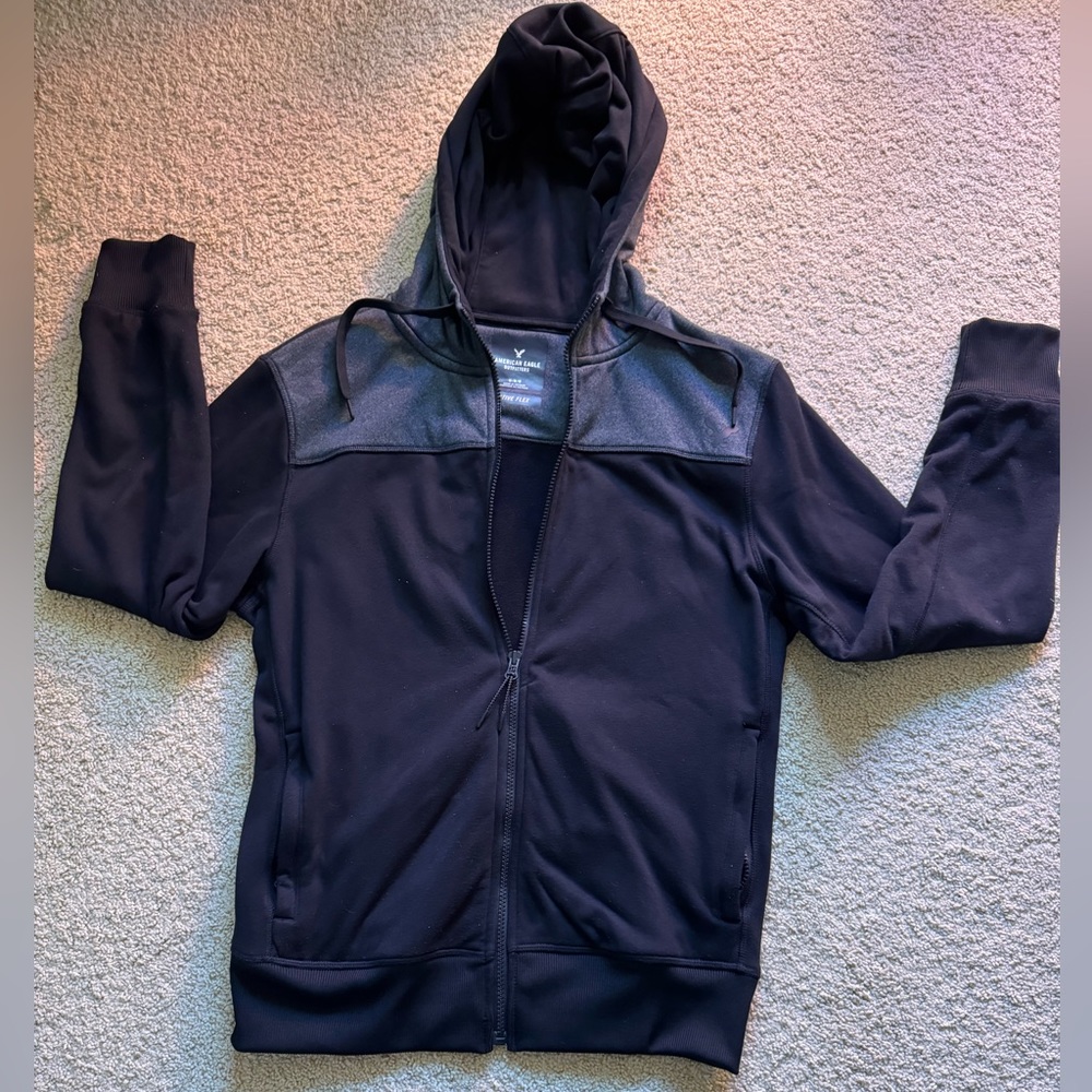 American Eagle Active Flex Hoodie Jacket, Medium